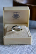 Vintage Twist Signet Ring Sz. 8
