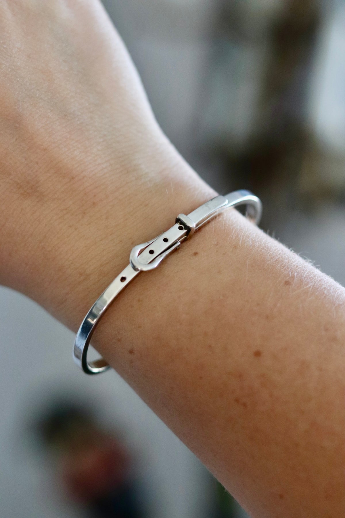Vintage Buckle Bangle