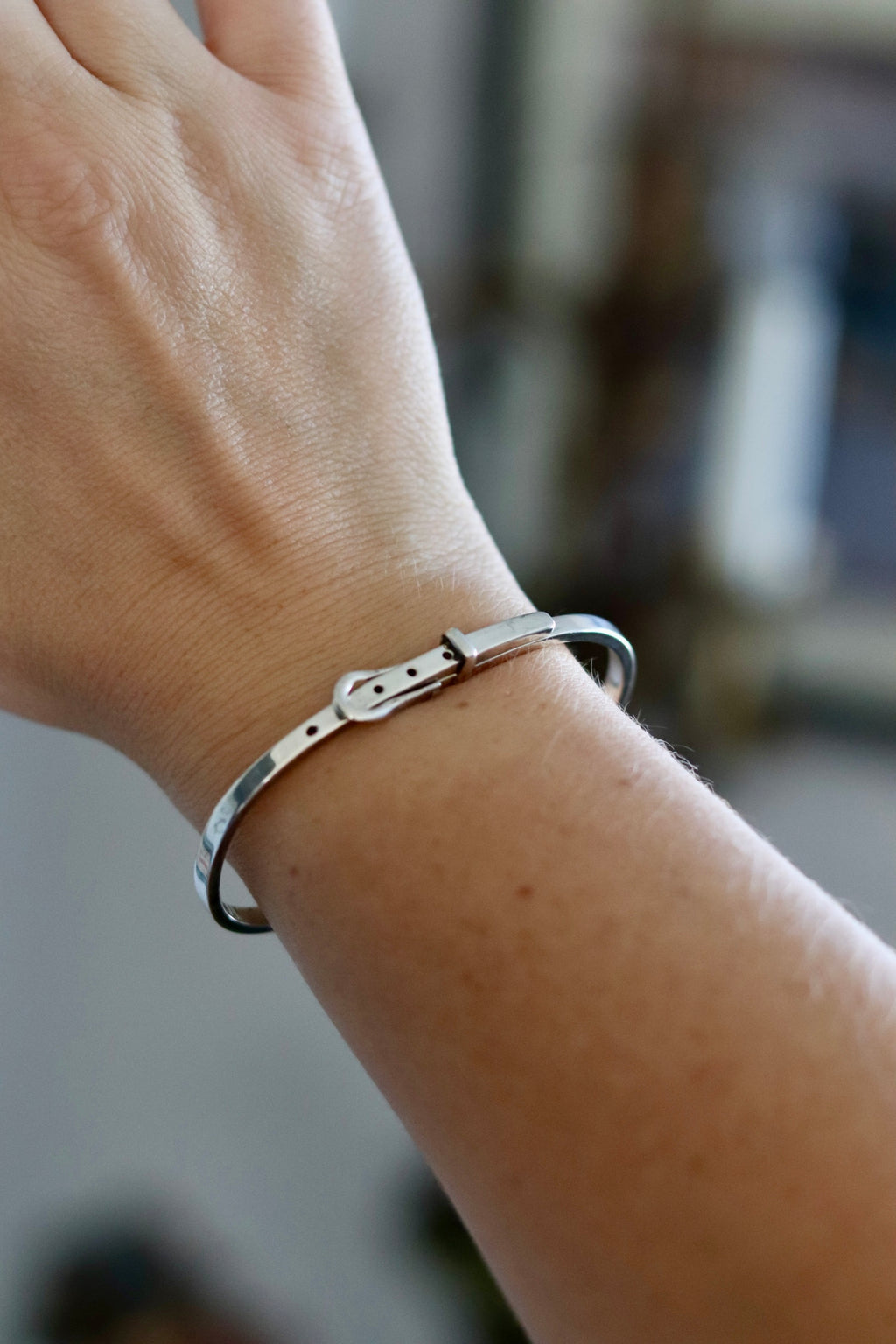 Vintage Buckle Bangle
