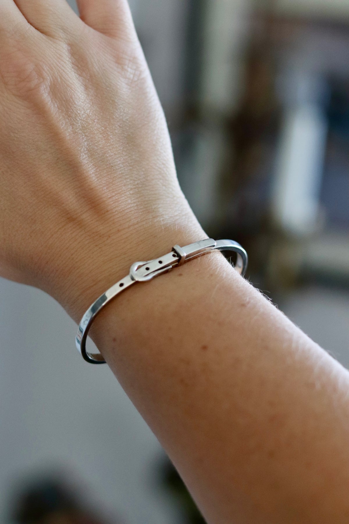 Vintage Buckle Bangle