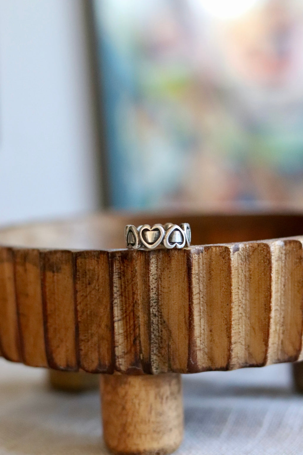1930-60s Bell Trading Heart Ring Size 6