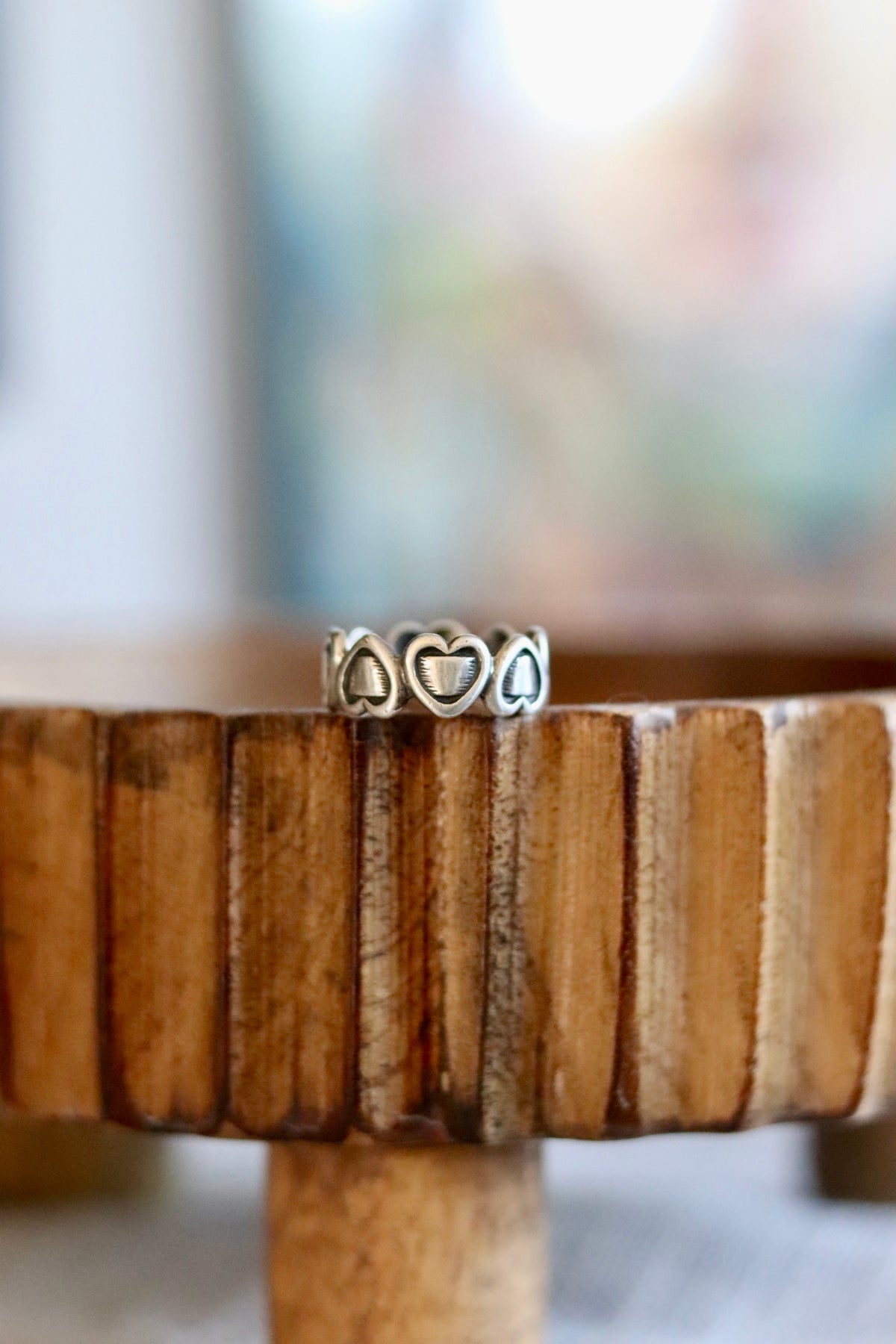 1930-60s Bell Trading Heart Ring Size 6