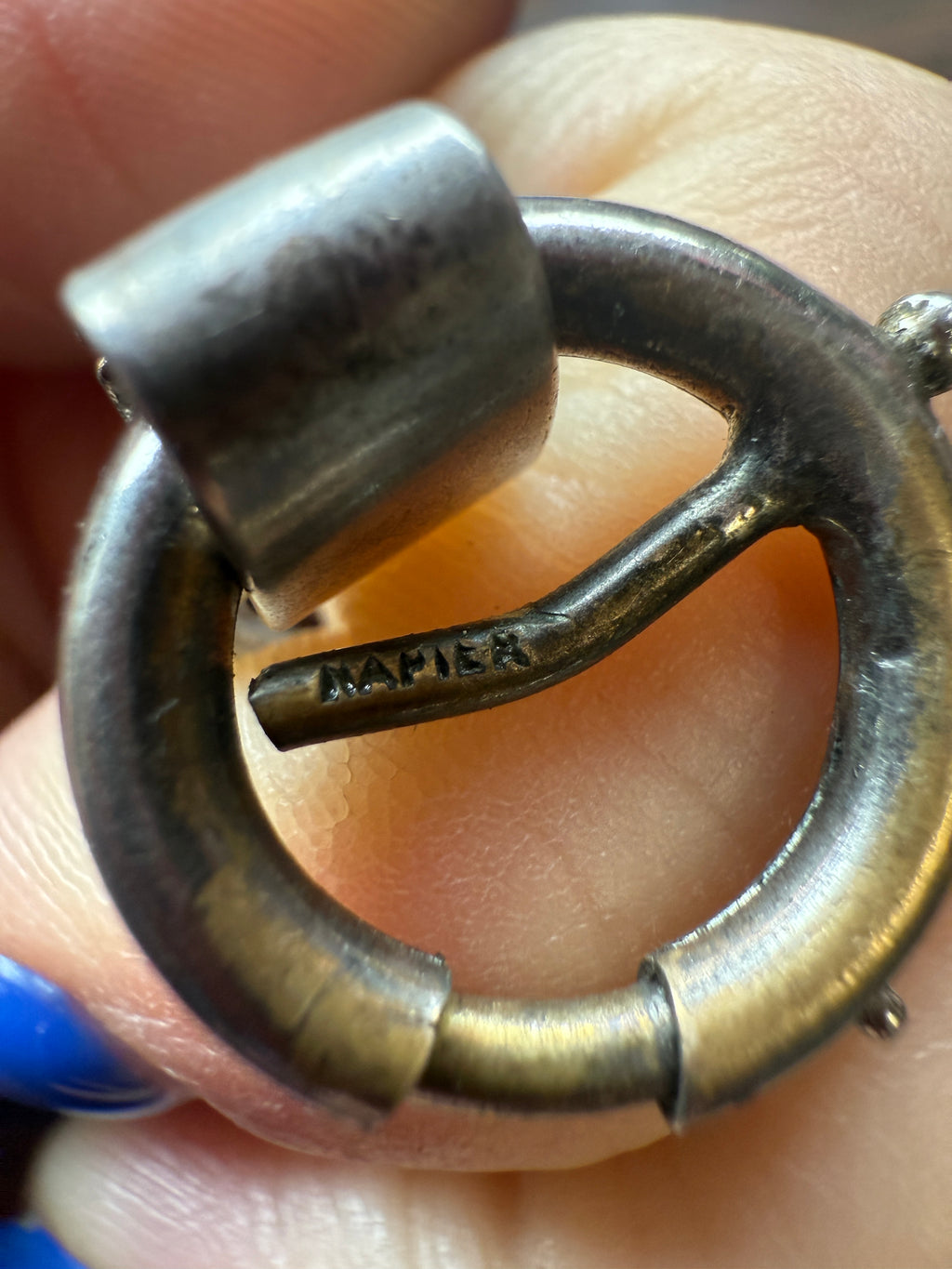 1950/60s Napier Victorian Charm Bracelet