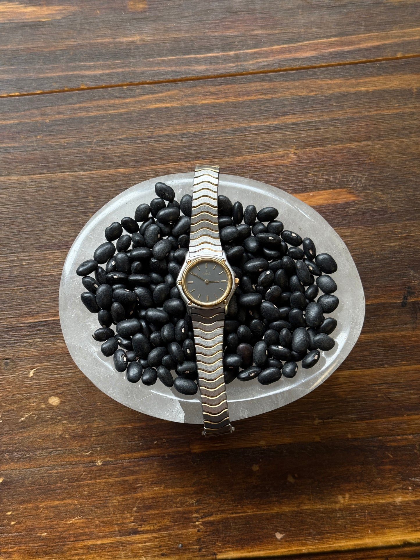 Vintage Ebel Wave / Sport Classic Solid 18k Gold Bezel 6in