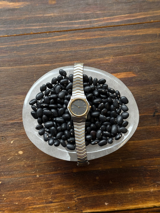 Vintage Ebel Wave / Sport Classic Solid 18k Gold Bezel 6in