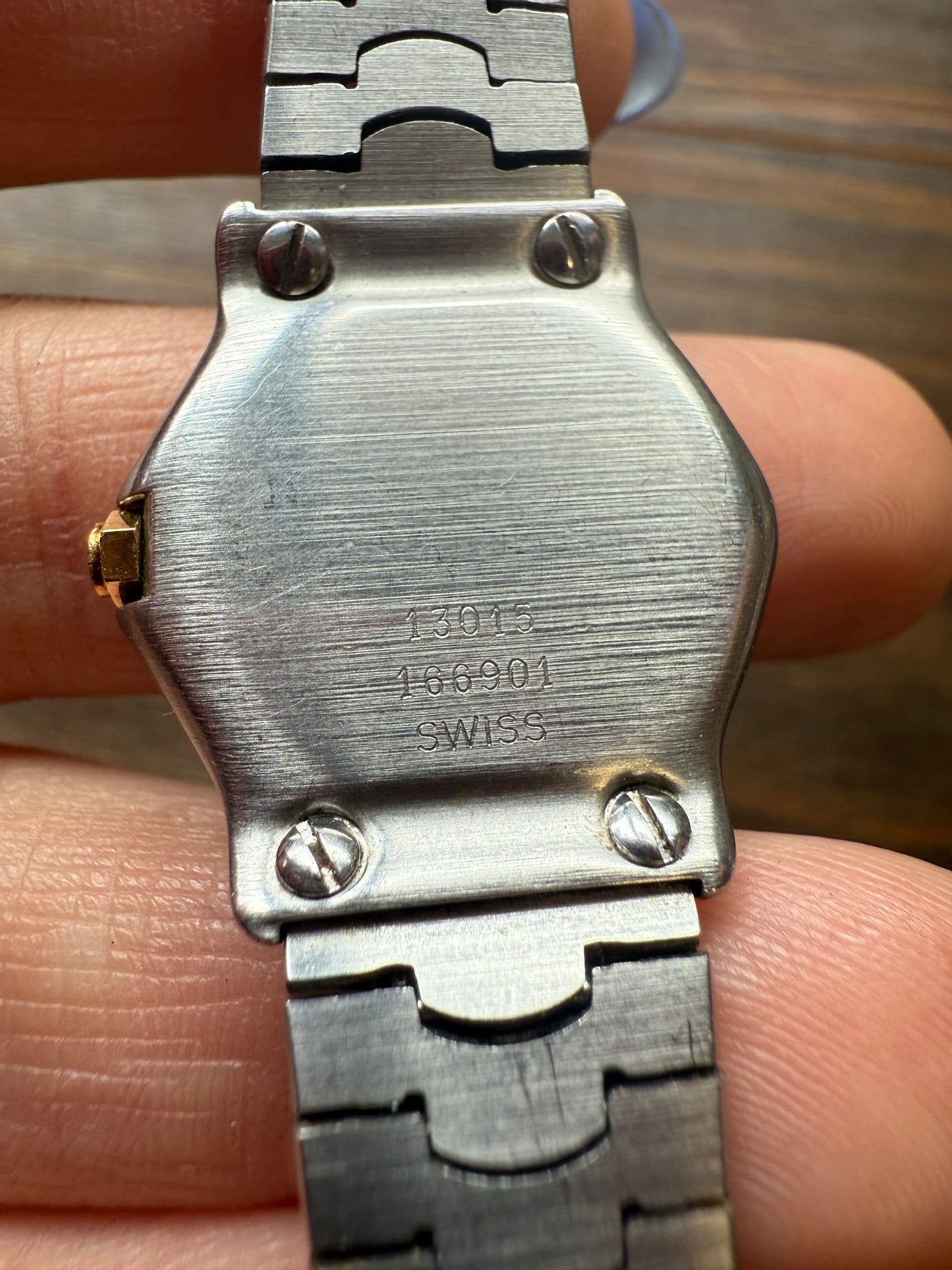 Vintage Ebel Wave / Sport Classic Solid 18k Gold Bezel 6in