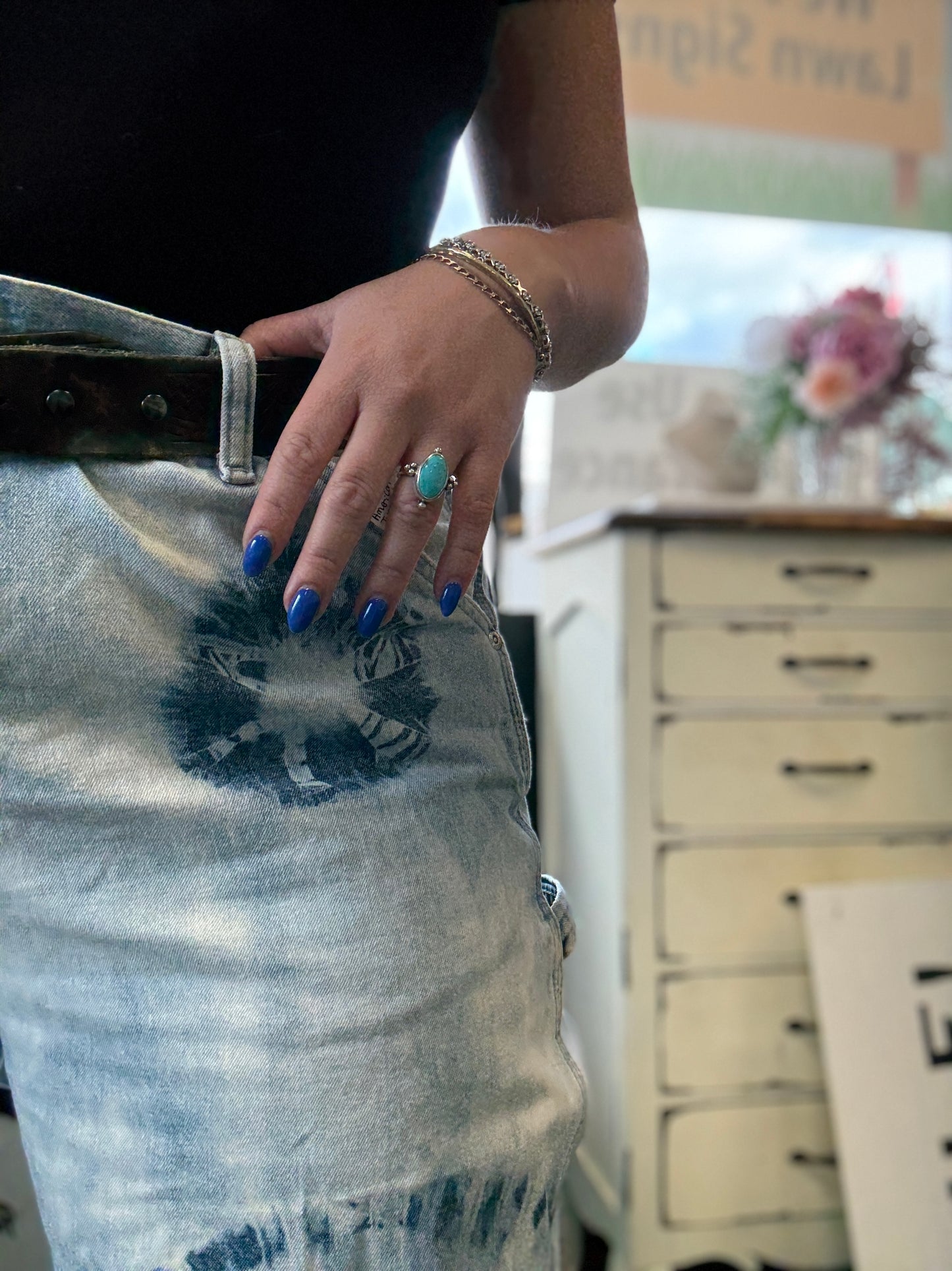 American turquoise Size 6