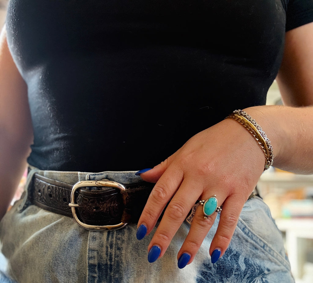 American turquoise Size 6