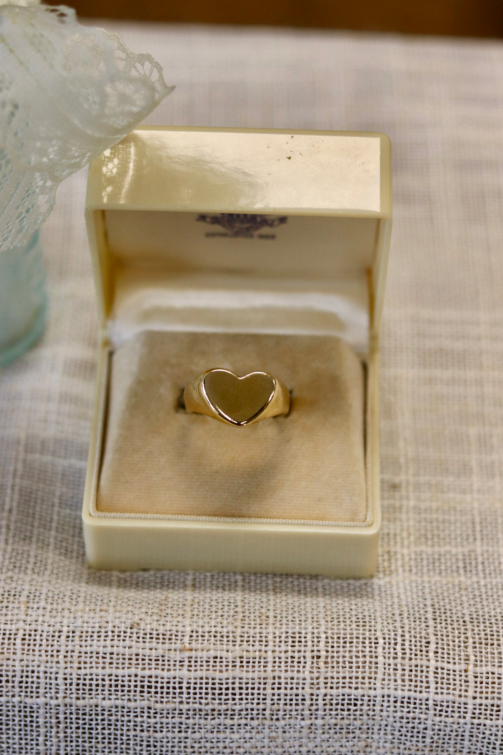 Sweetheart Signet Rings ❤︎
