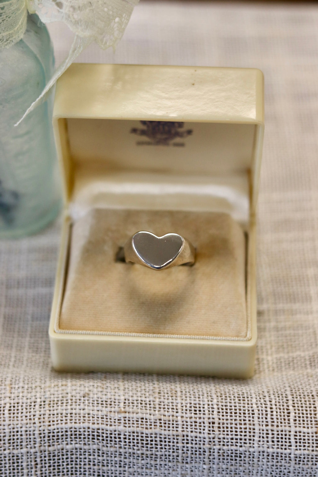 Sweetheart Signet Rings ❤︎