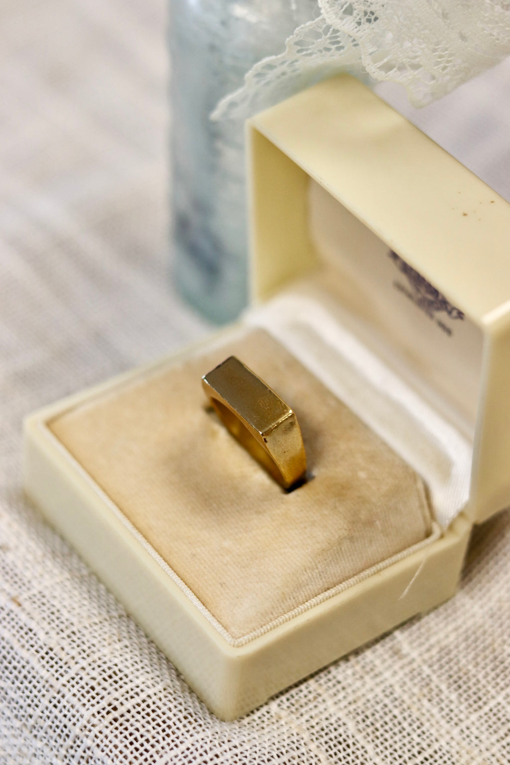 Rectangle Signet Ring