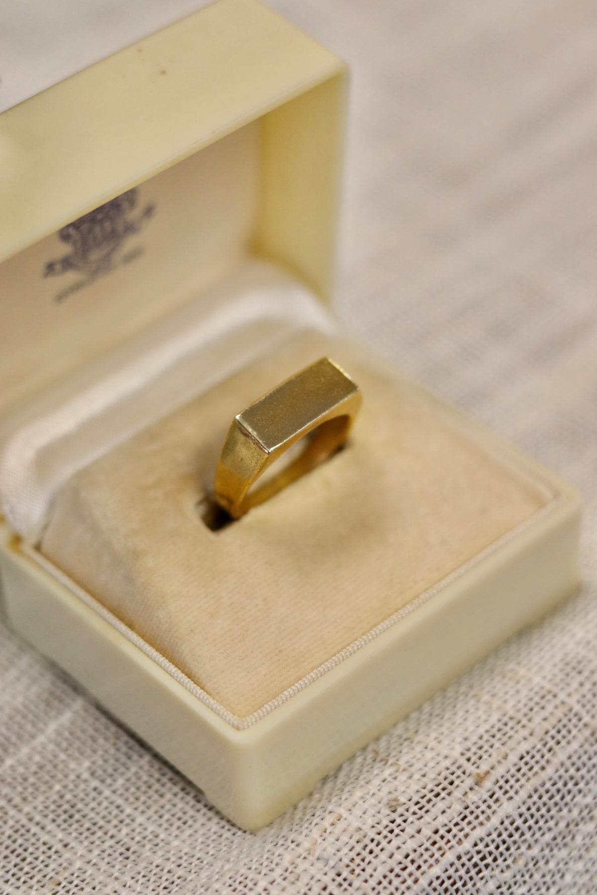 Rectangle Signet Ring