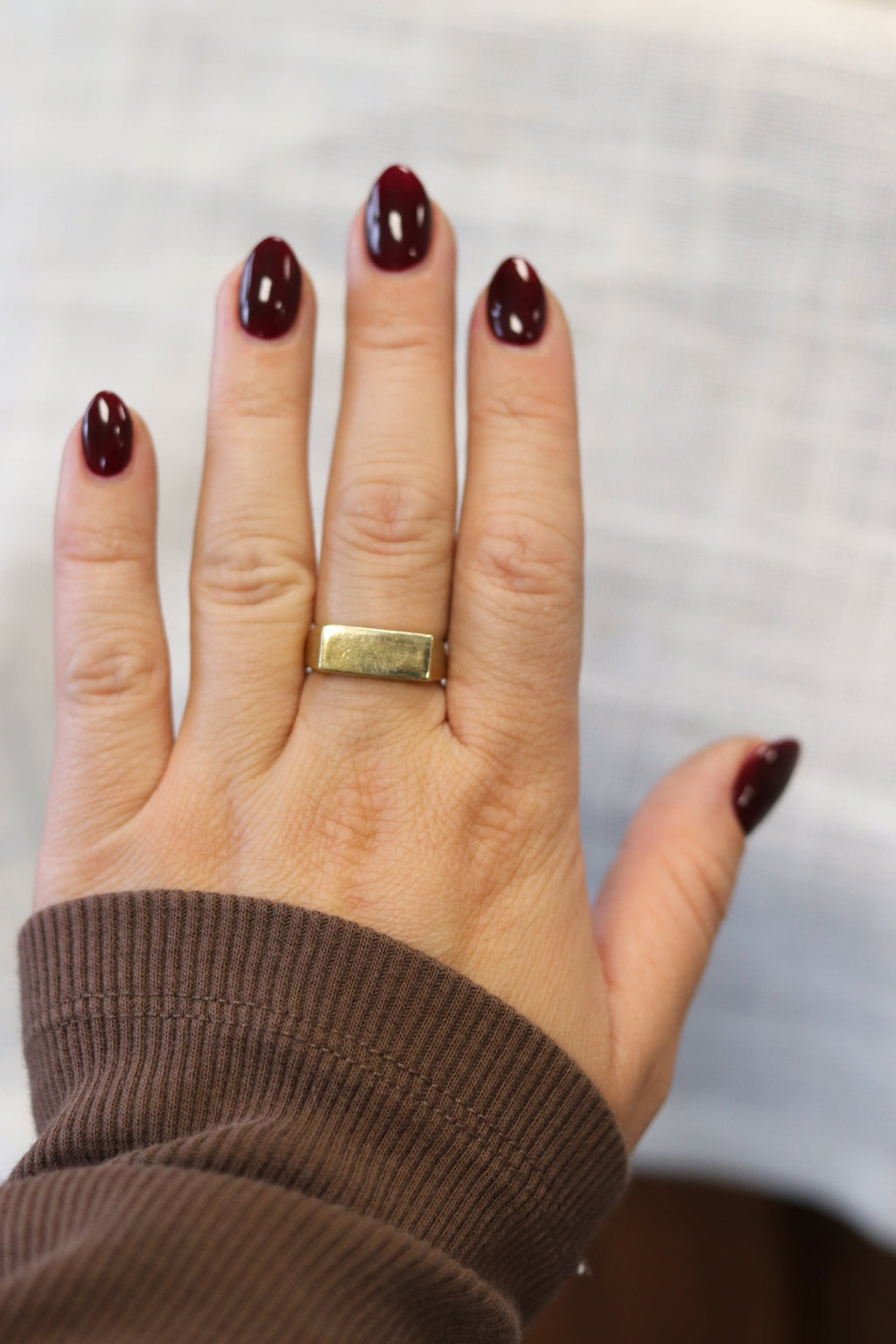 Rectangle Signet Ring