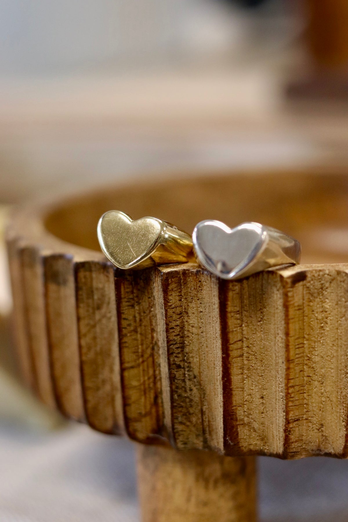 Sweetheart Signet Rings ❤︎