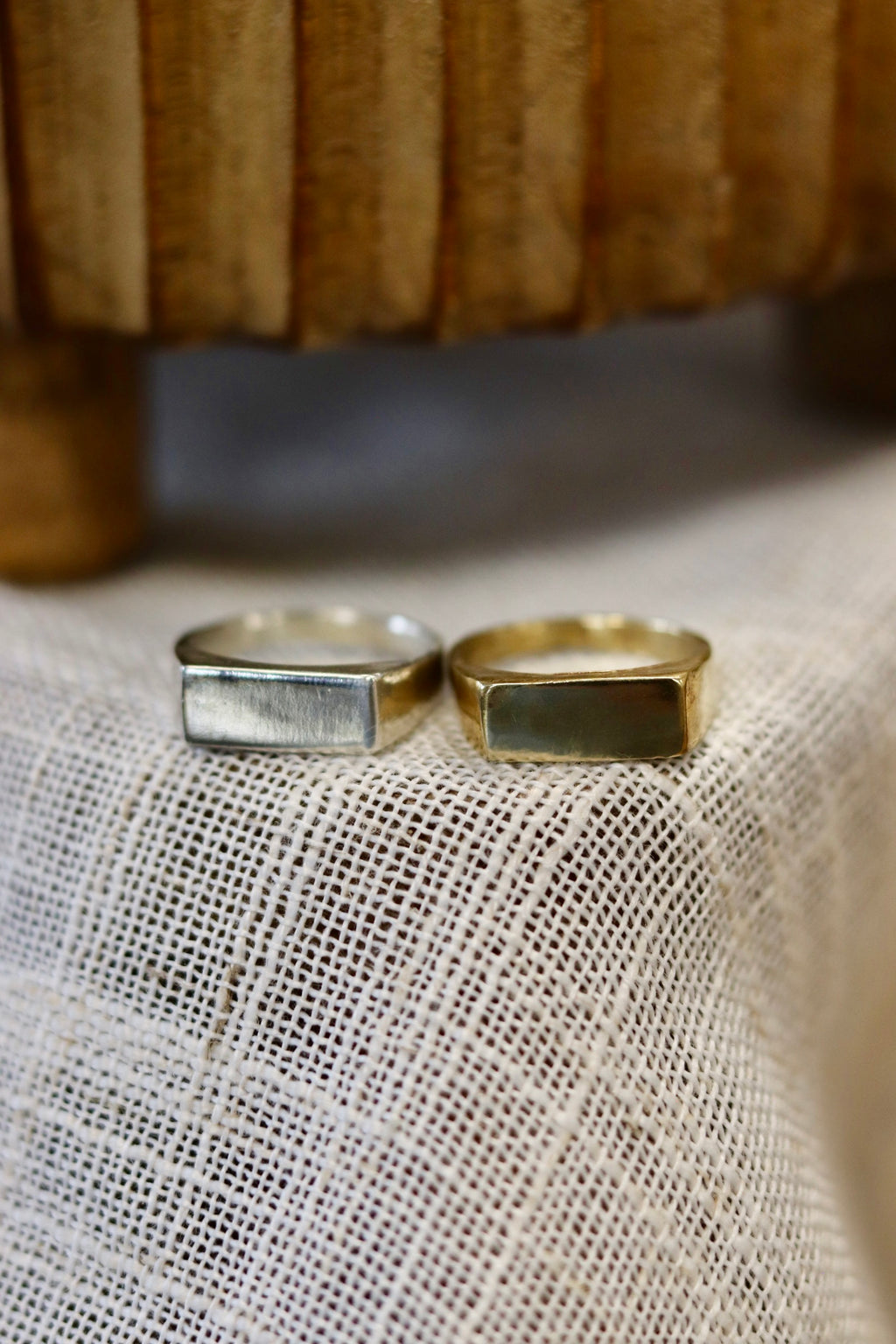 Rectangle Signet Ring