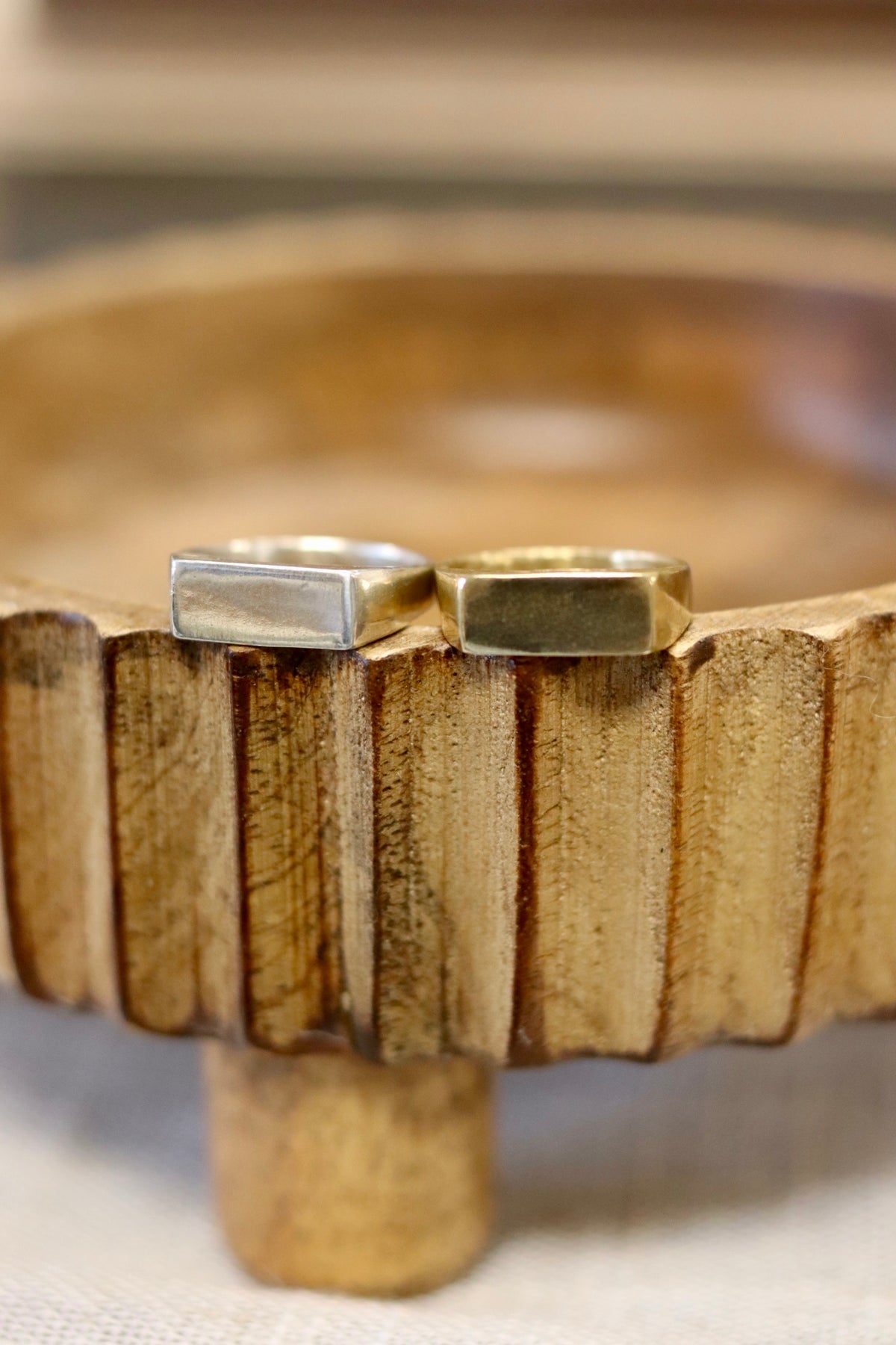 Rectangle Signet Ring