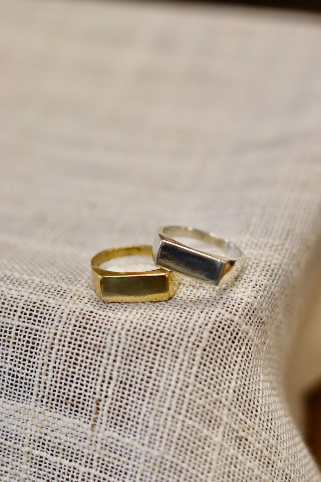Rectangle Signet Ring