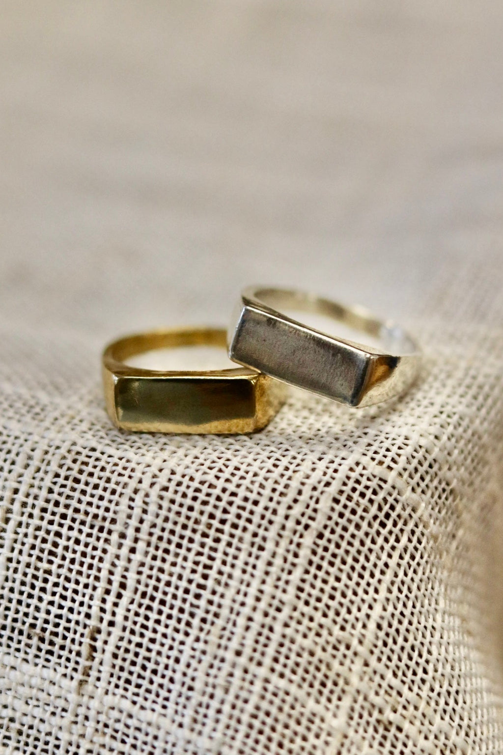 Rectangle Signet Ring