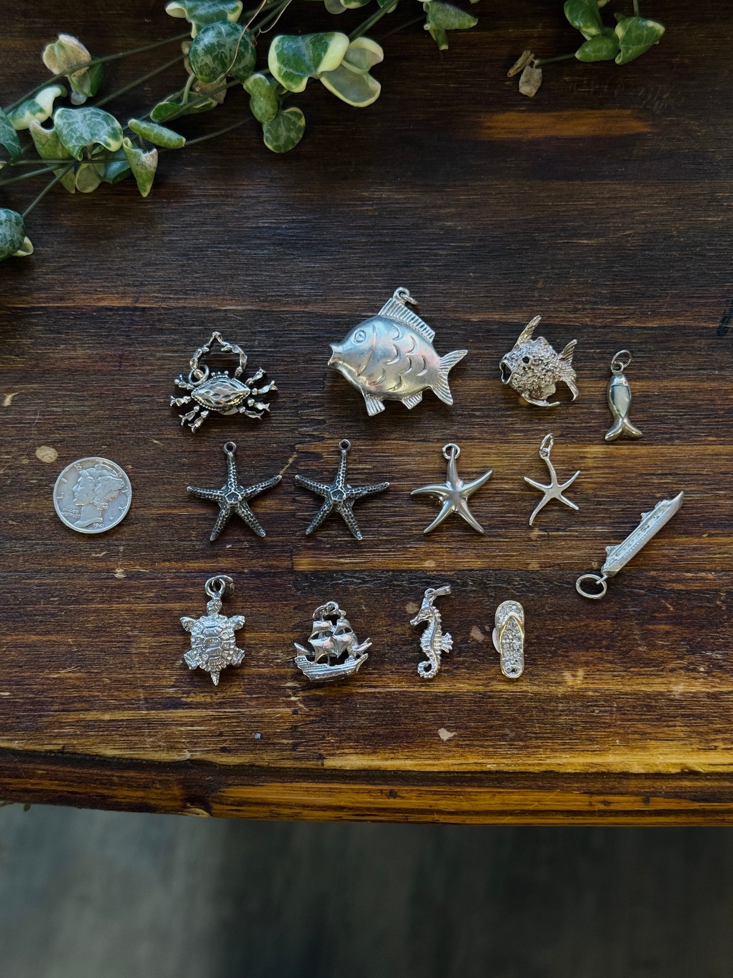 Vintage Ocean & Beach Charms