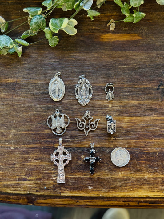 Vintage Religious Charms