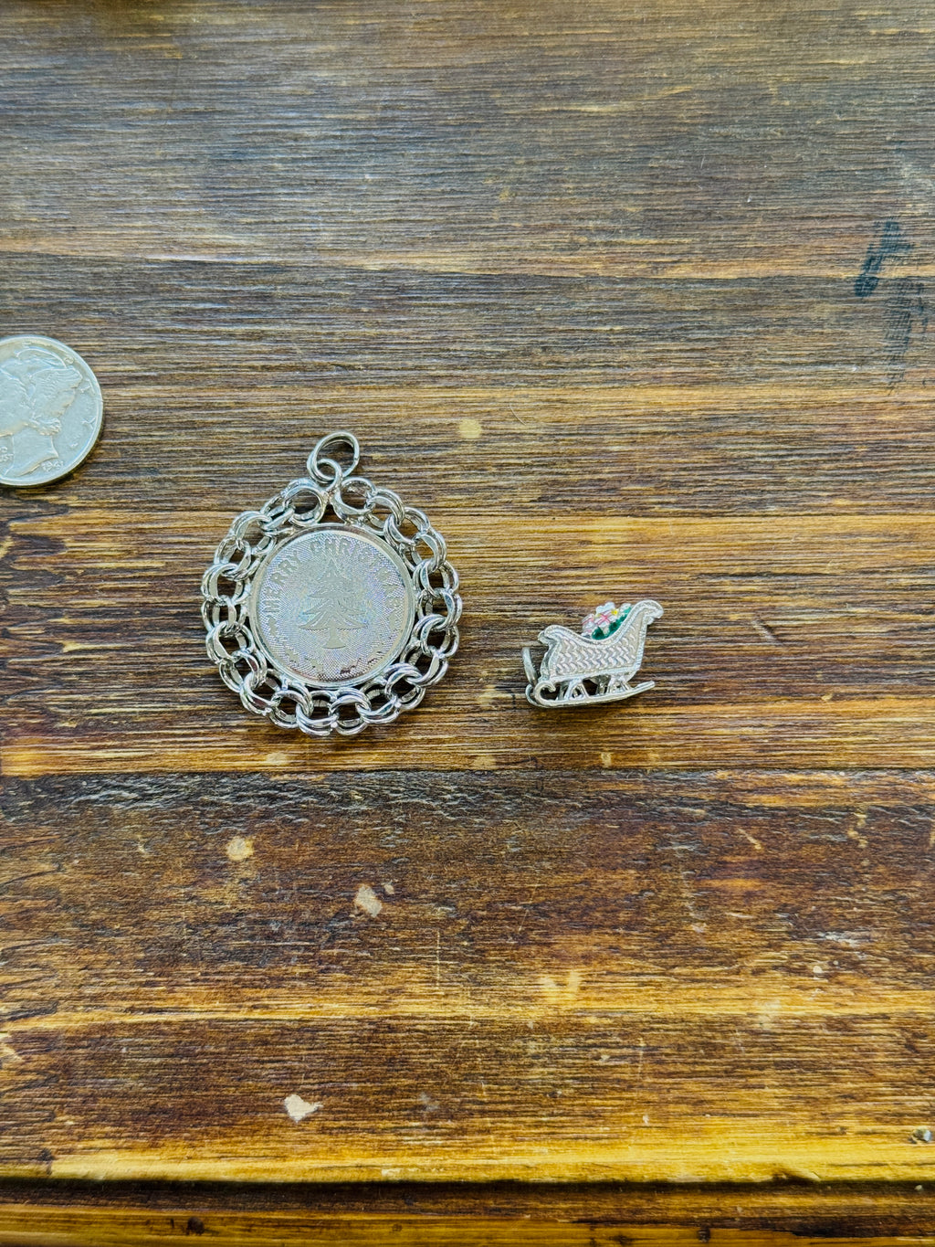 Vintage Christmas Charms