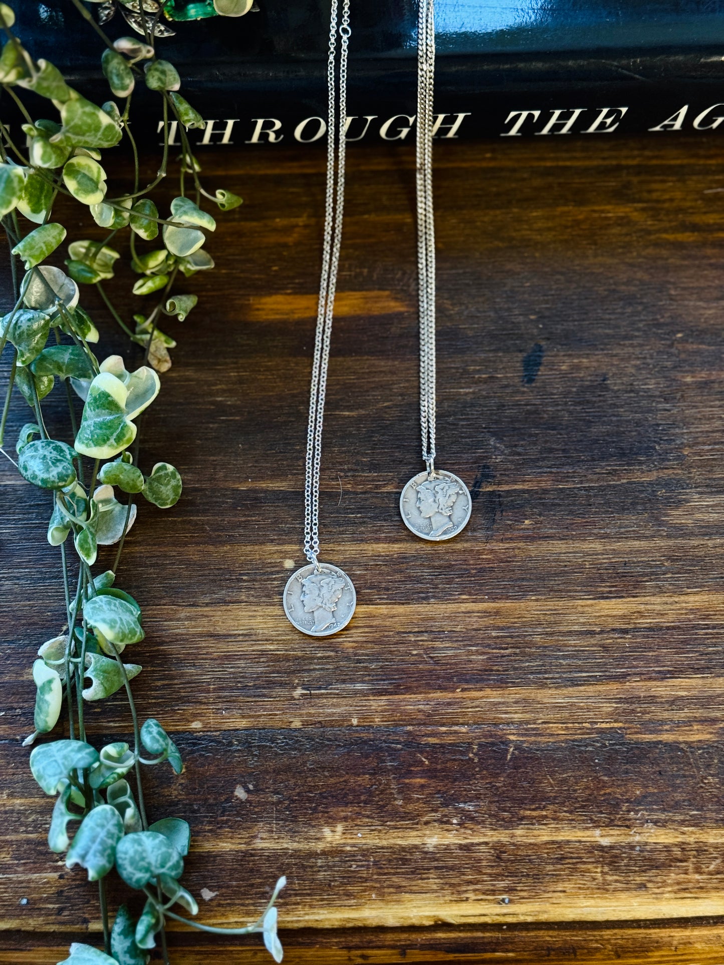 Mercury Dime Necklaces