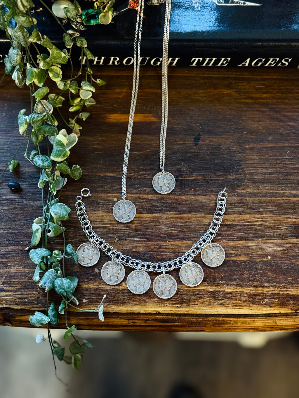 Mercury Dime Necklaces