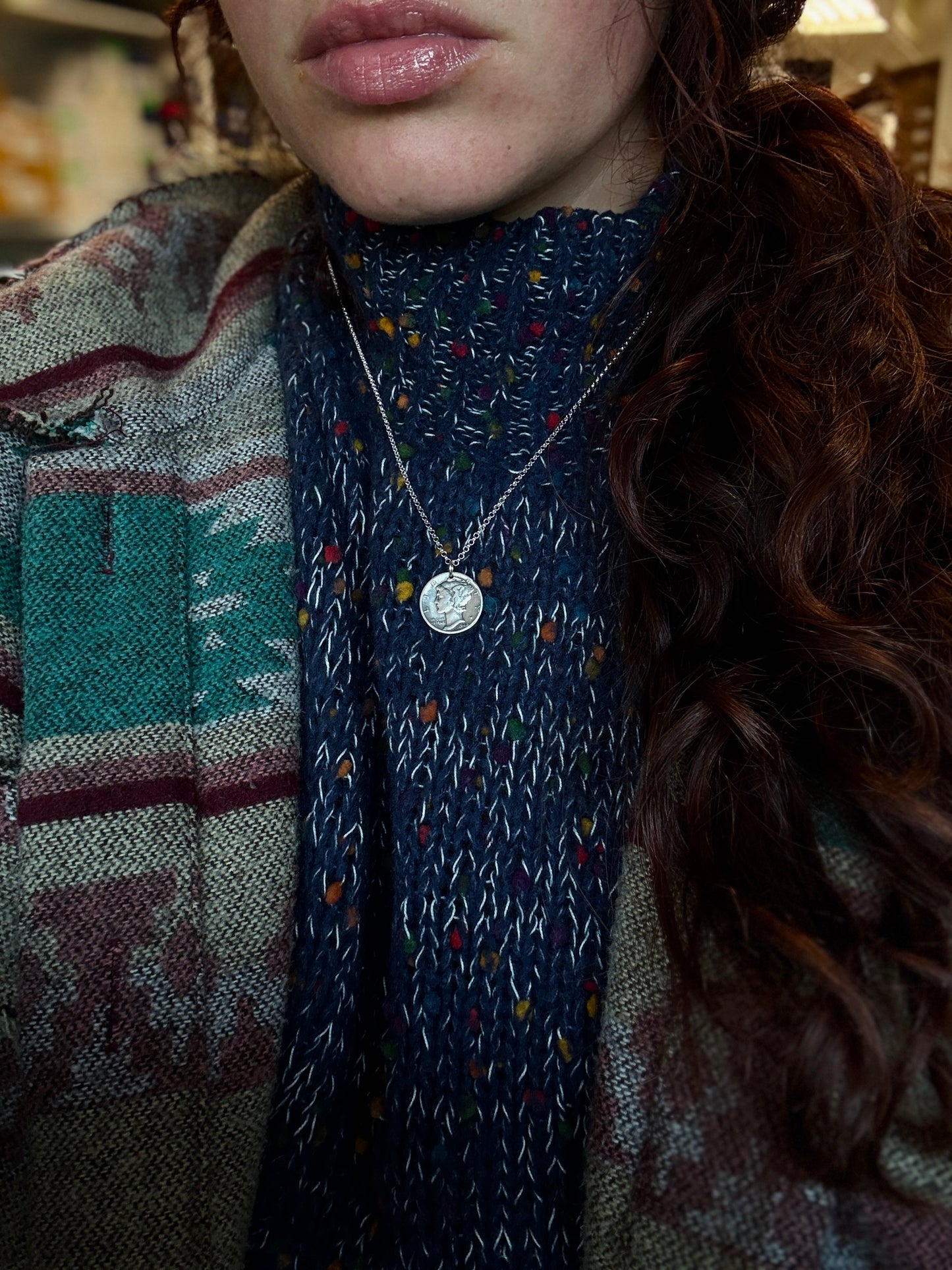 Mercury Dime Necklaces