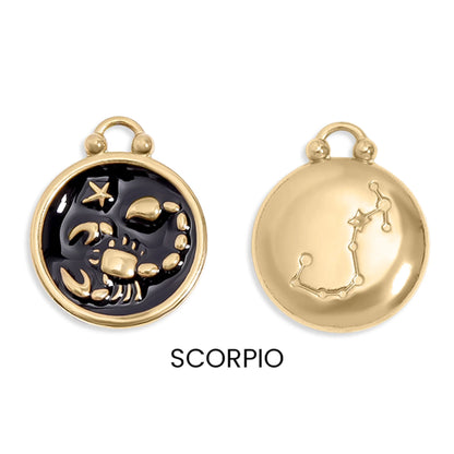 Enamel Zodiac Charms