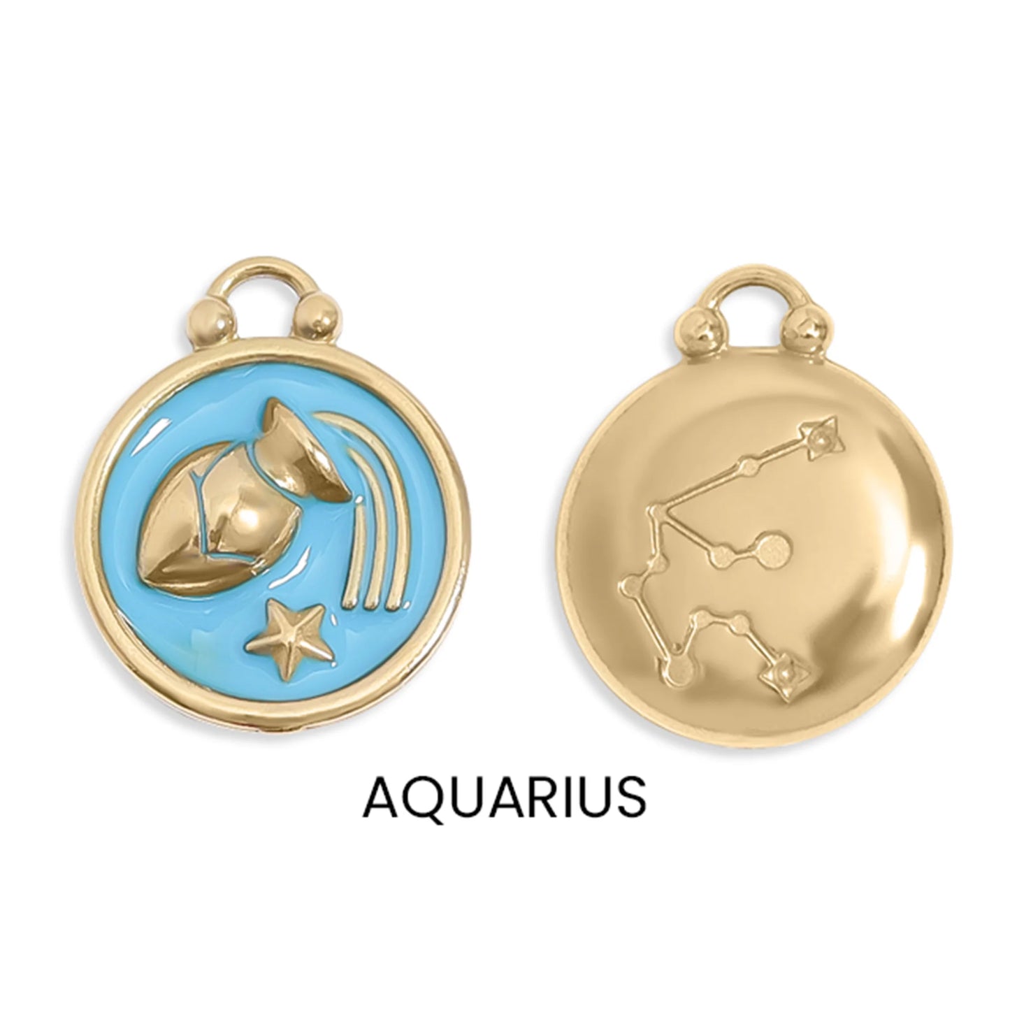 Enamel Zodiac Charms