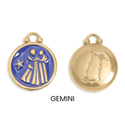 Enamel Zodiac Charms