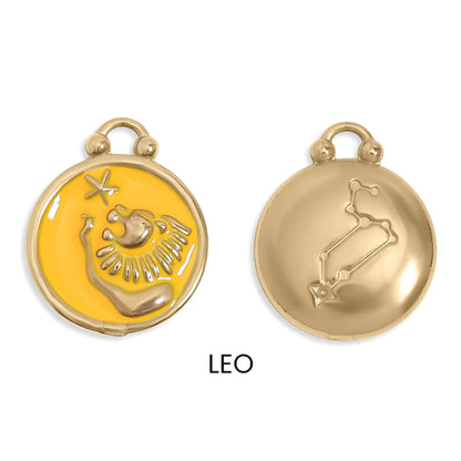 Enamel Zodiac Charms