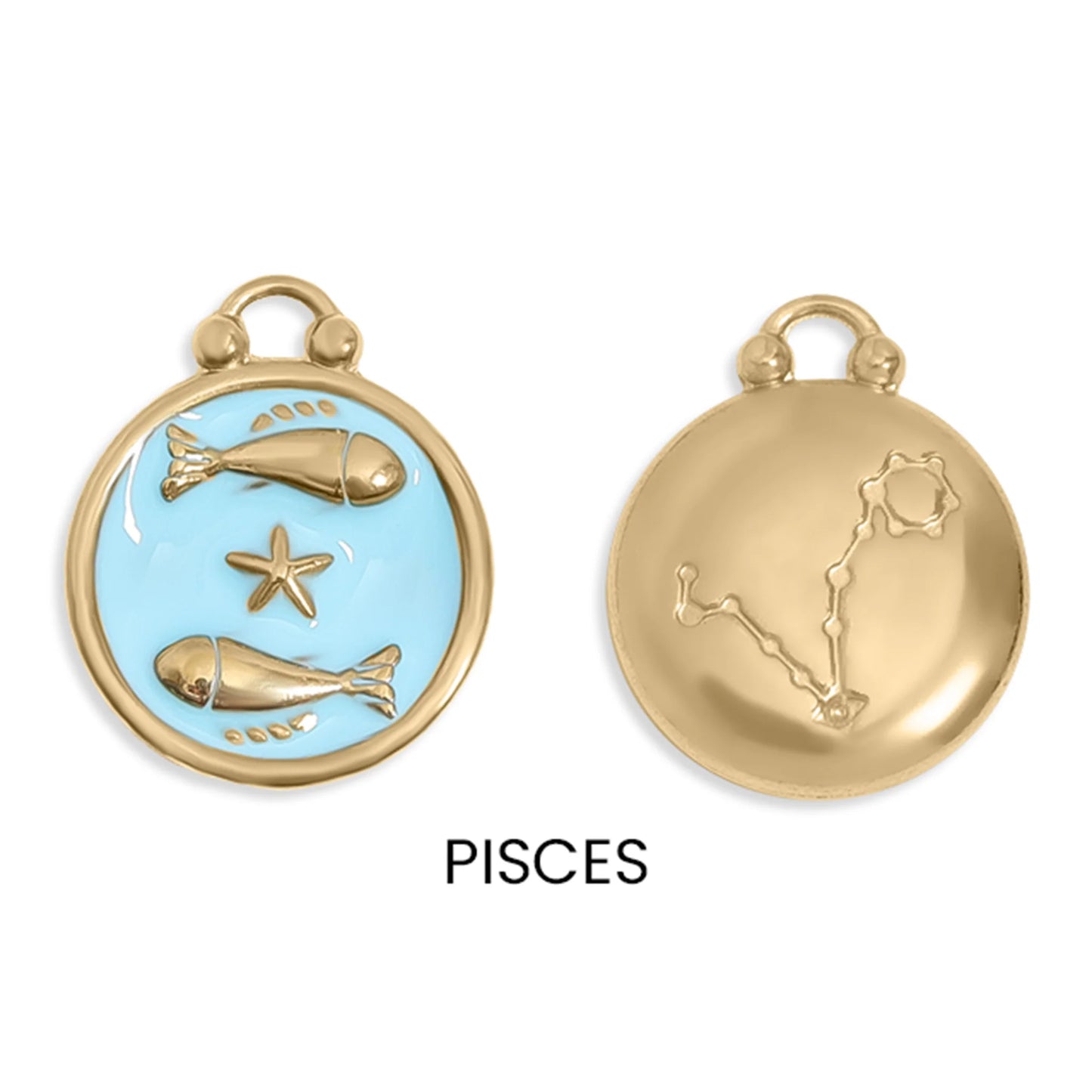 Enamel Zodiac Charms
