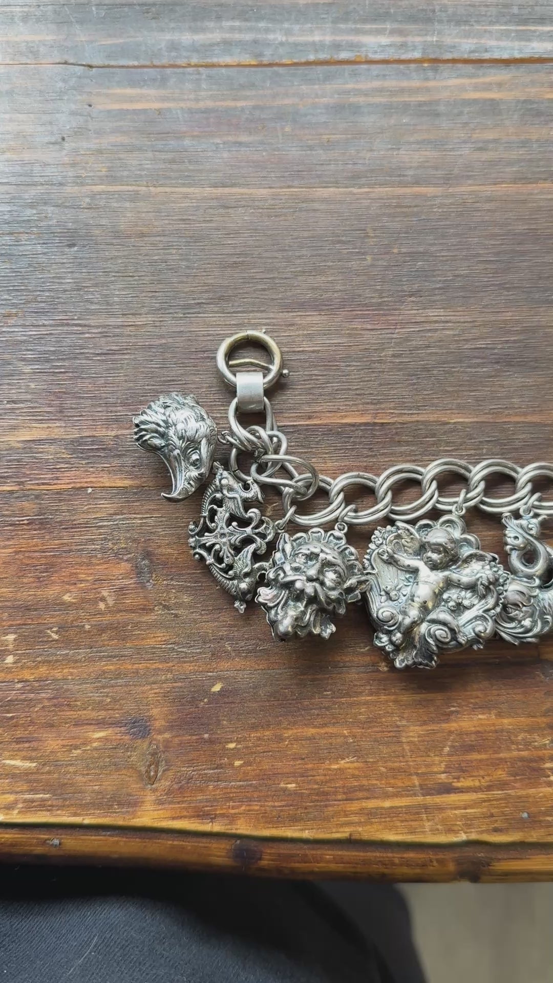 1950/60s Napier Victorian Charm Bracelet – Jupiter Sky Creations