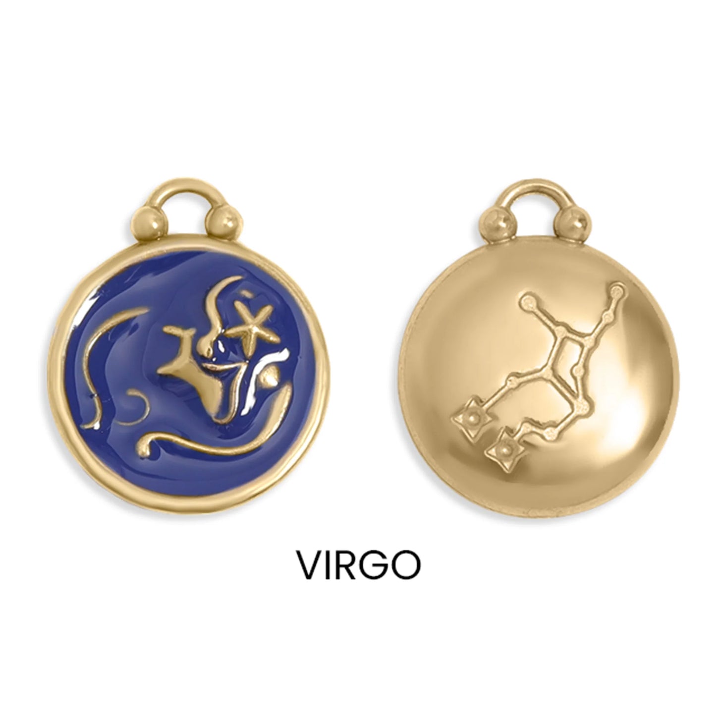 Enamel Zodiac Charms