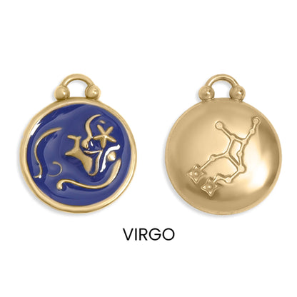 Enamel Zodiac Charms